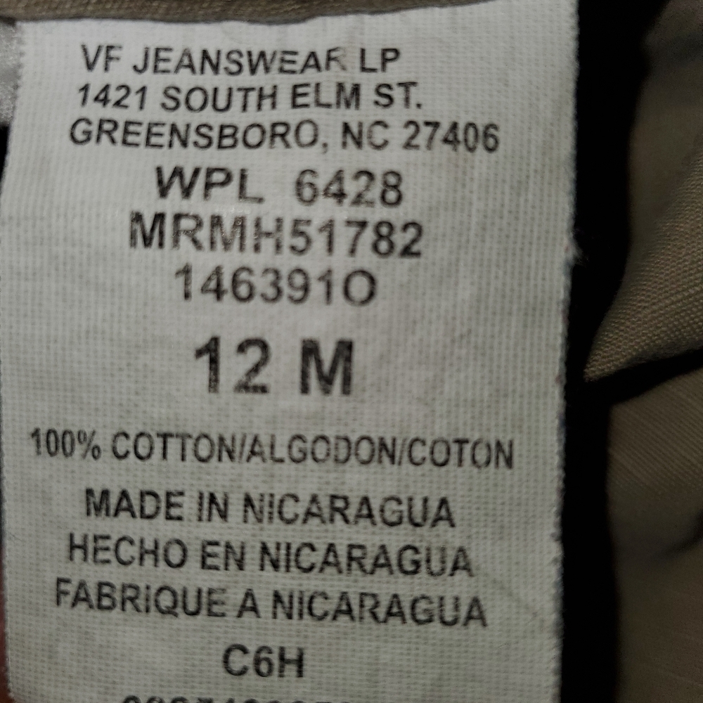 Women's Lee Rider khaki shorts size 12 - Picture 4 of 4